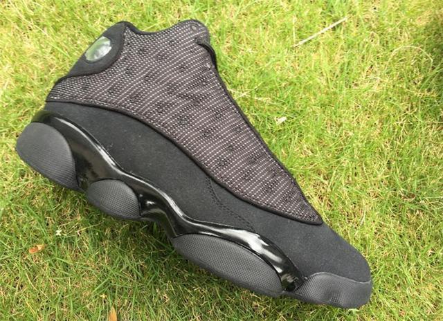 Authentic Air Jordan 13 Retro Black Cat with 3M